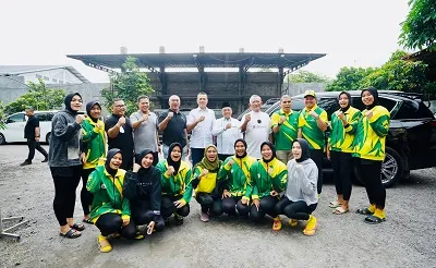 Ijeck Apresiasi Tim Bulutangkis Beregu Sumut Melaju Final Porseni NU