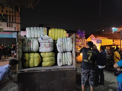 Poldasu Amankan 260 Balpres Pakaian Bekas Dari Simalingkar