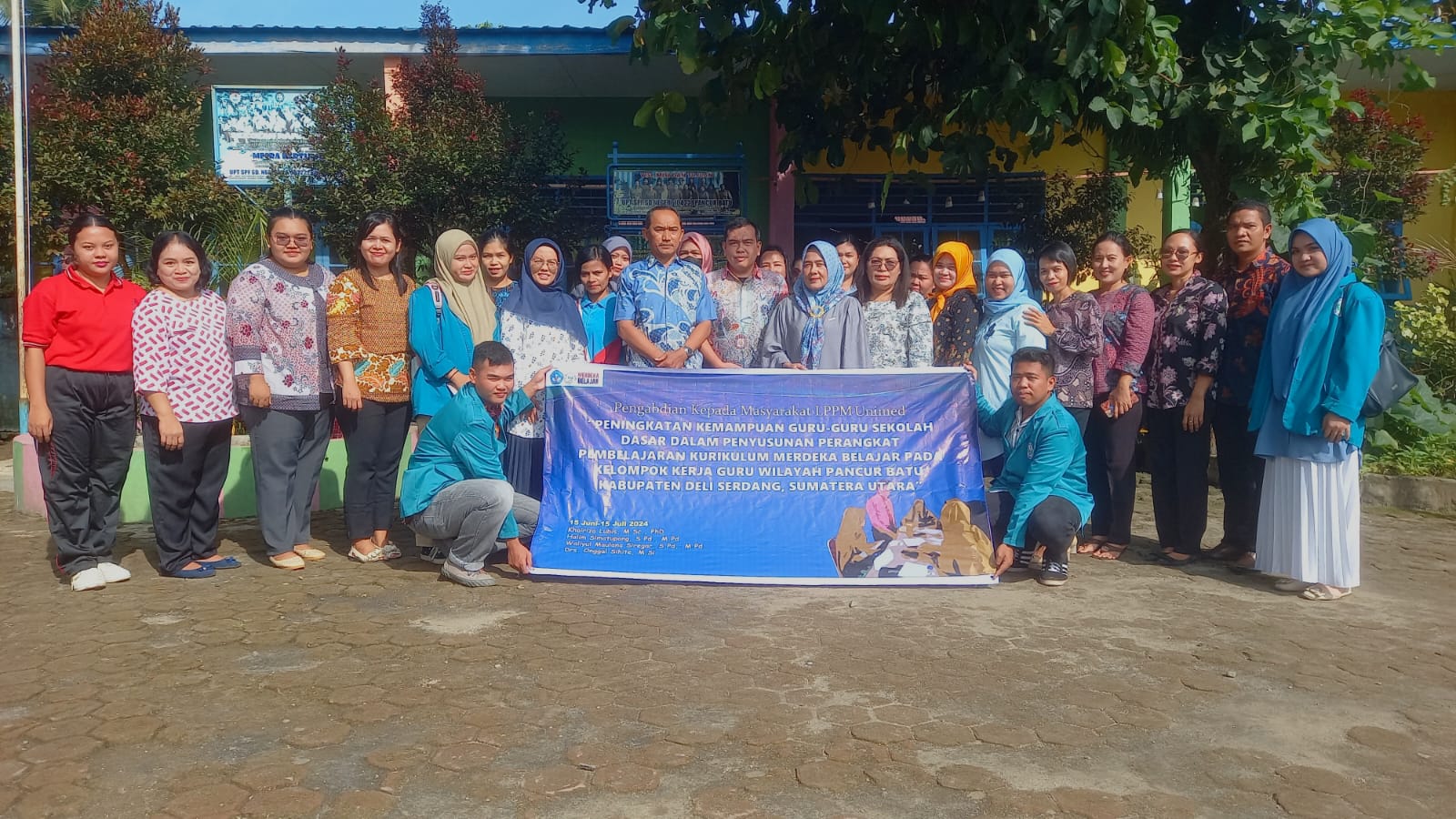 LPPM Unimed Latih KKG SD Menyusun Perangkat Pembelajaran Kurikulum Merdeka