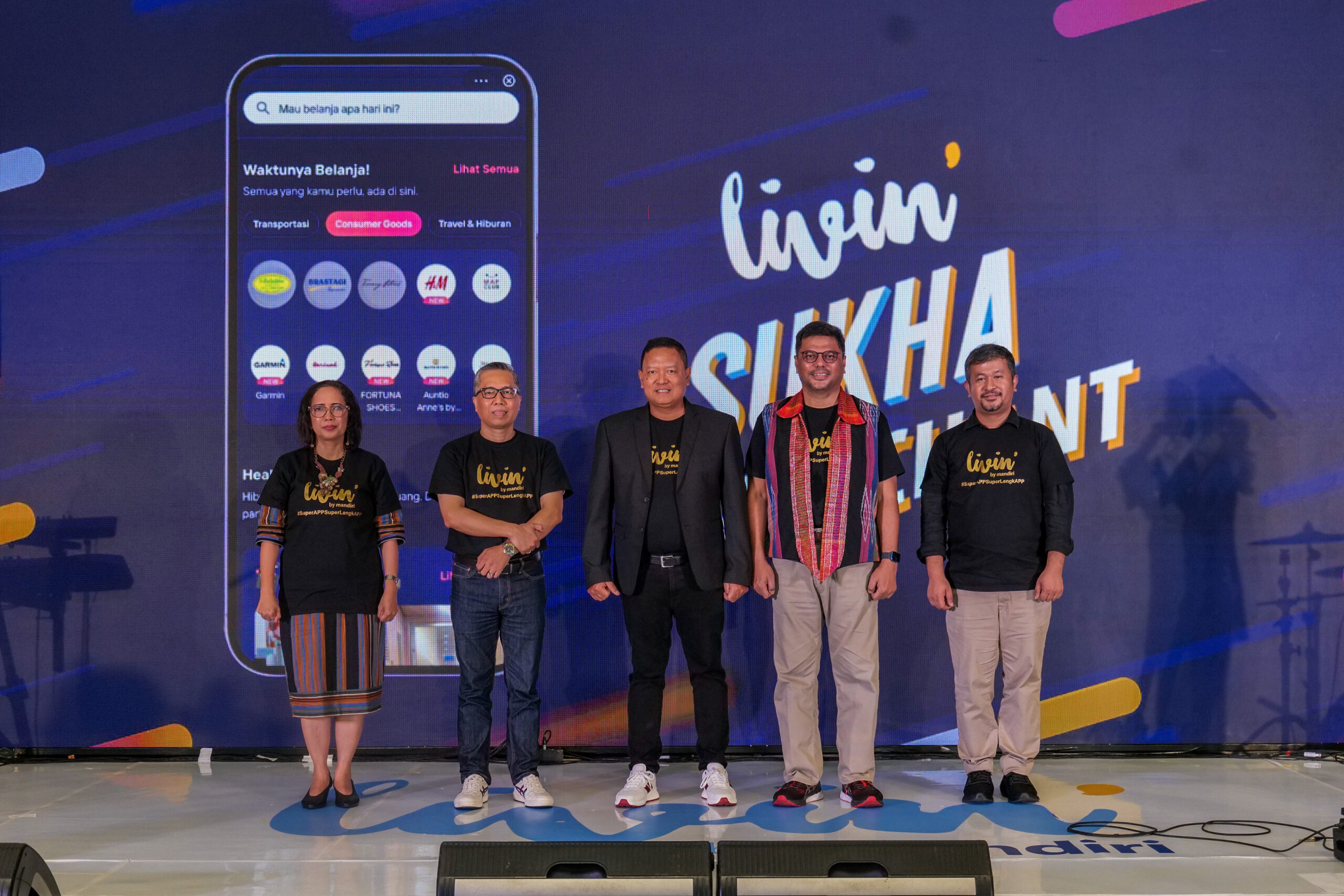 Livin' Sukha Memukau Medan di Livin Fest: Fitur Unggulan Bank Mandiri Sebagai Ultimate Lifestyle Destination