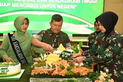 HUT Ke-61 Kowad, Pangdam I/BB: Jangan Lupakan Kodrat Sebagai Wanita