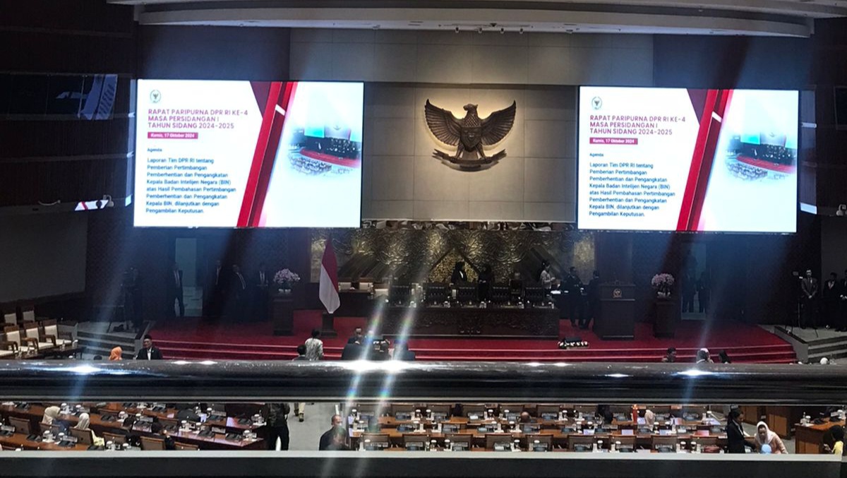 DPR Gelar Rapat Paripurna Penetapan AKD, Komposisi Dan Ruang Lingkup Kerja