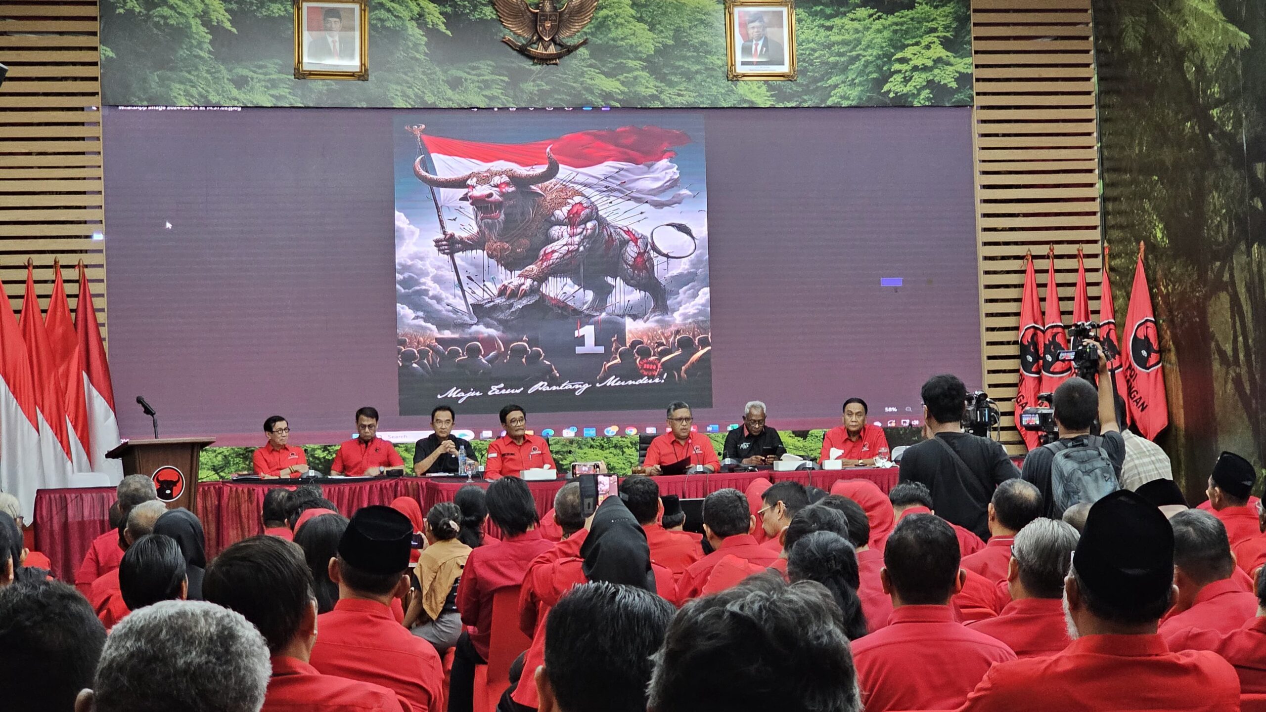 Tentukan Sikap Politik Ke Depan, 24-26 Mei 2024 PDIP Gelar Rakernas