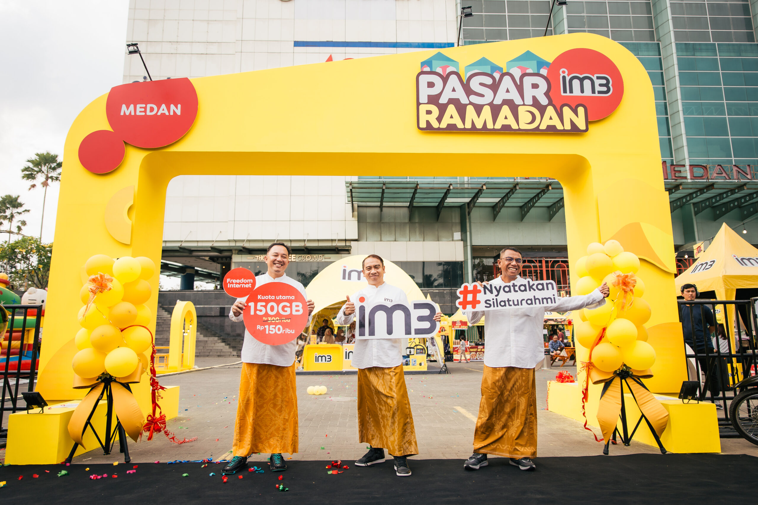 IM3 Hadirkan Kampanye “Nyatakan Silaturahmi dengan Freedom Internet”dan Pasar Ramadan IM3