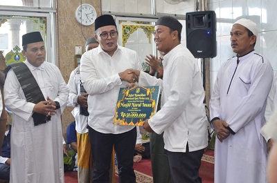 Terima Bantuan Dari Pemko Medan, BKM Masjid Nurul Iman Ucapkan Terimakasih