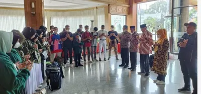 Kabid Penaiszawa Pimpin Kafilah Sumut Pemilihan Duta Qasidah Nasional