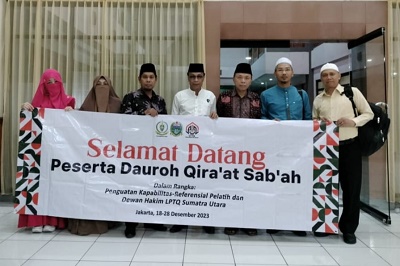 LPTQ Sumut Utus Delegasi Peserta Daurah Qiro'ah Sab'ah Di Jakarta