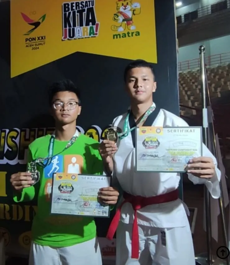 Abang Adik Juarai Taekwondo Championship Piala Pangdam I B/B