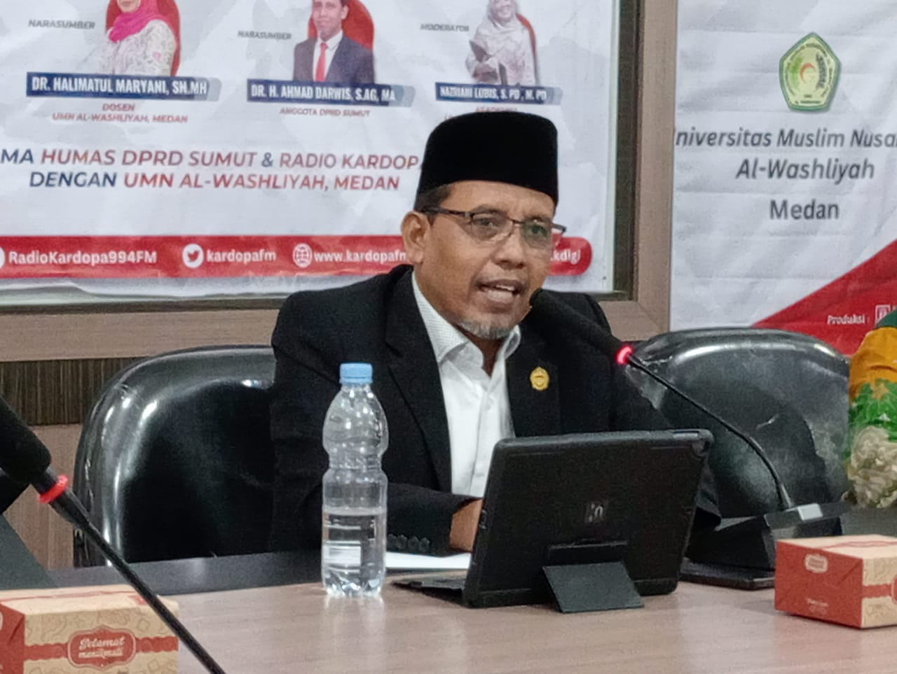 Anggota DPRD Sumut DR H Ahmad Darwis S.Ag, MA: Generasi Muda Harus Berani Tolak Politik Uang