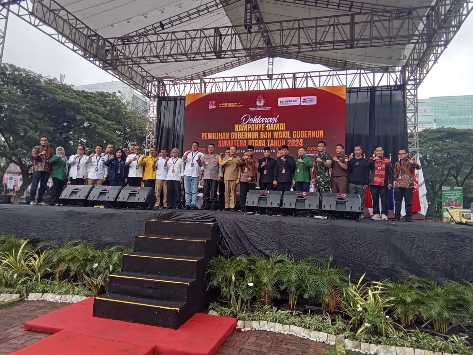 Buktikan Pilkada Di Sumut Berlangsung Damai Dan Lancar
