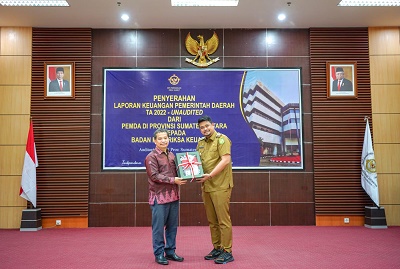 Serahkan LKPD Unaudited TA 2022 Tepat Waktu, BPK Apresiasi Pemko Medan