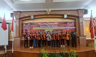 Darma Ginting Kembali Pimpin MPC Pemuda Pancasila Kab Karo, Bupati Cory : Ajak Pemuda Pancasila Sama-sama Bangun Tanah Karo