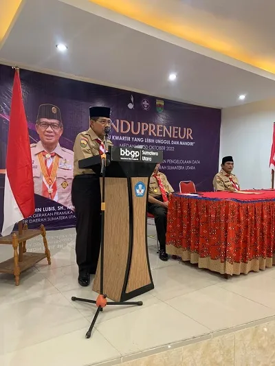 Gerakan Pramuka Kwartir Daerah Sumut Gelar Pandupreneur