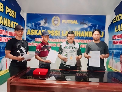 PS PTPN III Dan Manajemen PTPN IV Regional 1 Kebun Rantauprapat Resmikan Sekolah Sepak Bola (SSB)