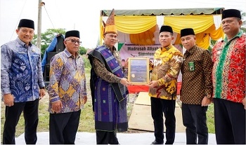 Kakanwil Kemenagsu Apresiasi Kinerja Semua Pihak Bebaskan Lahan MAN Simalungun