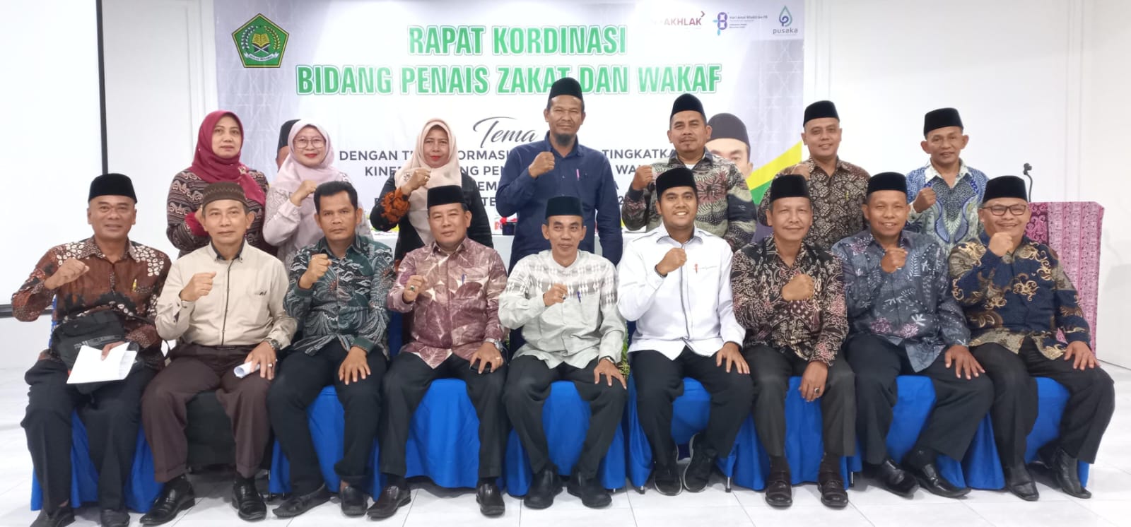 Bidang Penais Zakat Wakaf Kanwil Kemenagsu Gelar Rakor