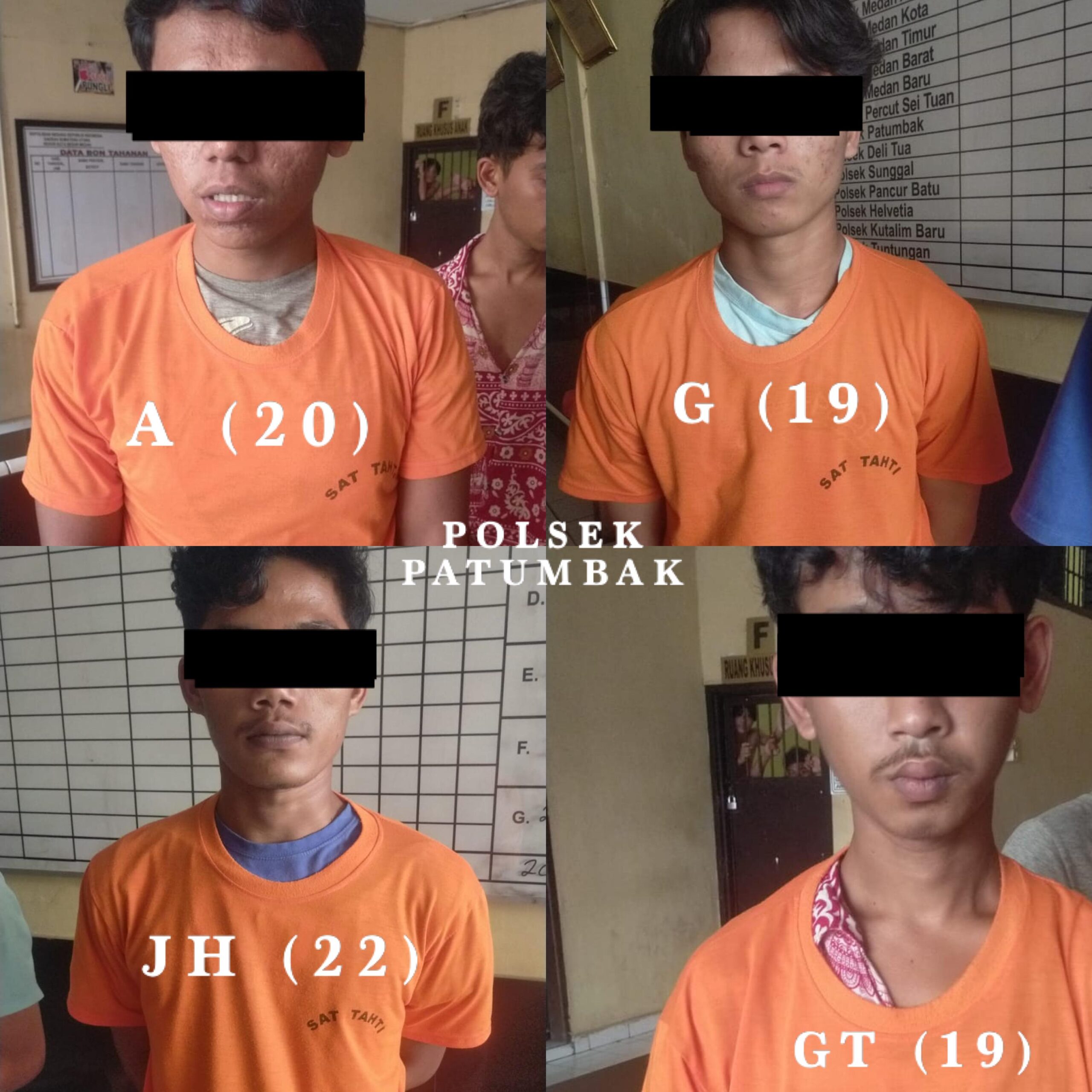 Polsek Patumbak Tangkap 4 Pemerkosa Mahasiswi, 6 Lagi Masih Buron