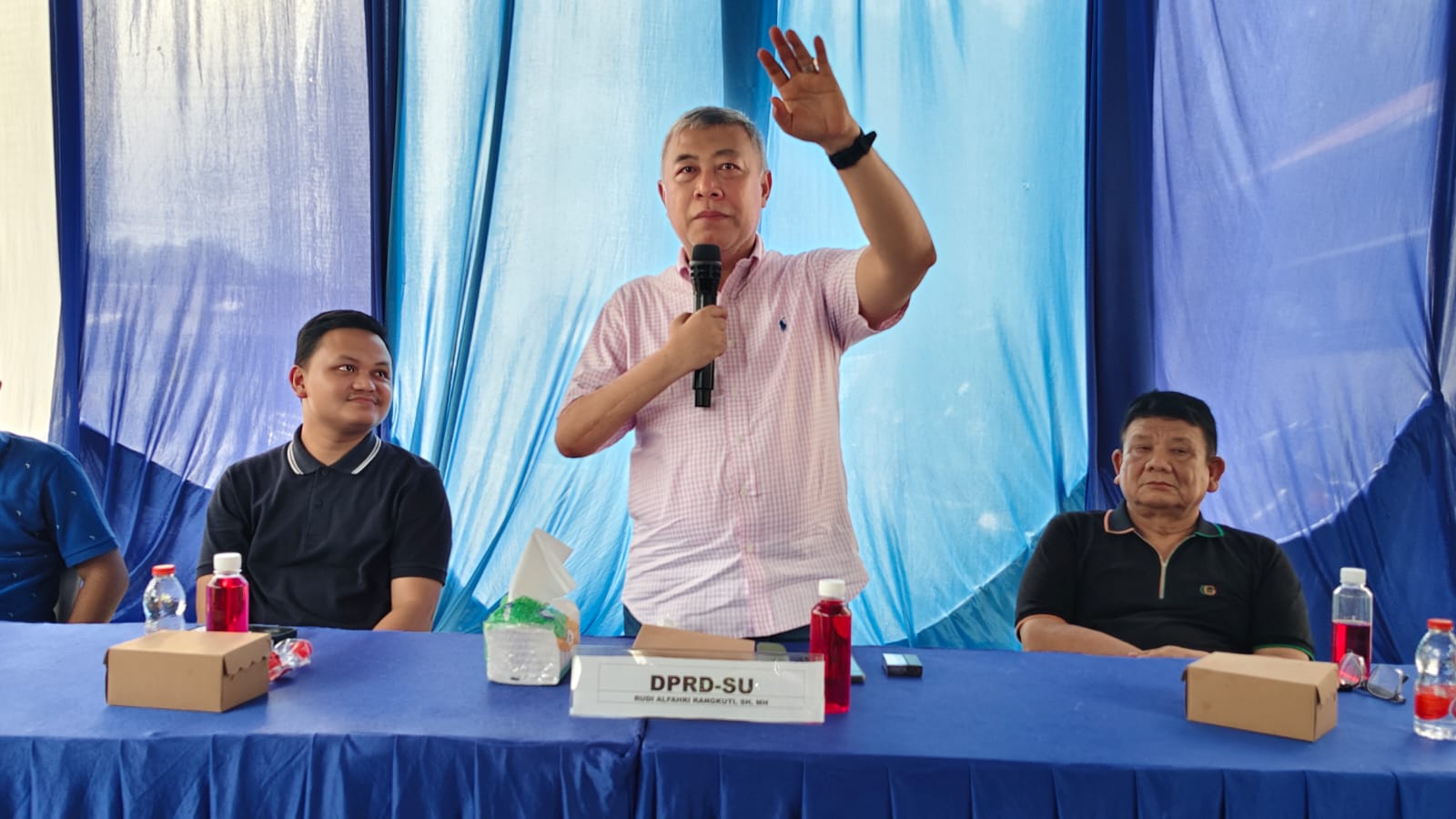 Anggota DPRD Sumut Rudy Alfahri Rangkuti Desak Kapolres Binjai Berani Berantas Narkoba, Geng Motor Dan Judol