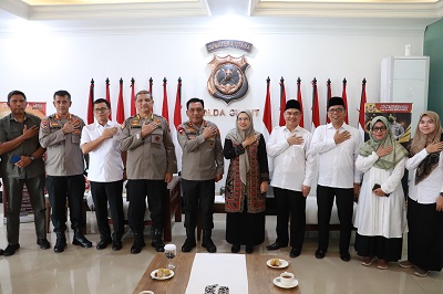 Rektor UINSU Silaturahmi Dengan Kapoldasu