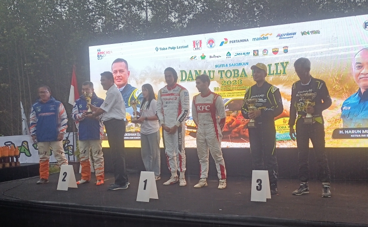 Sean Juara, Ijeck Ketiga Danau Toba Rally 2023