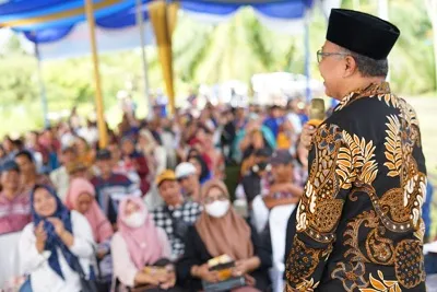 Anggota DPRD Sumut Rudi Alfahri Rangkuti Siap Kawal Aspirasi Masyarakat Langkat Soal Infrastruktur Dan Pupuk Langka