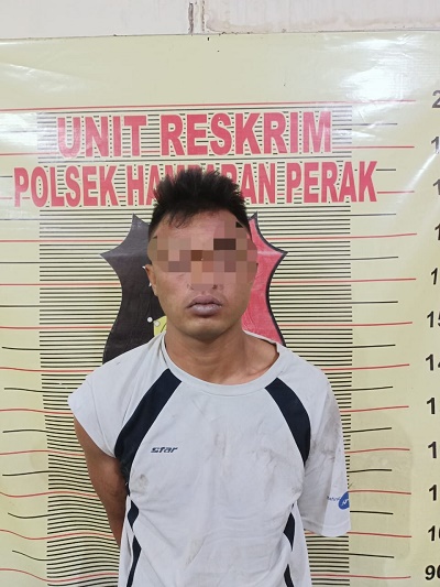 Reskrim Polsek Hamparanperak Ringkus Pencuri Sepedamotor
