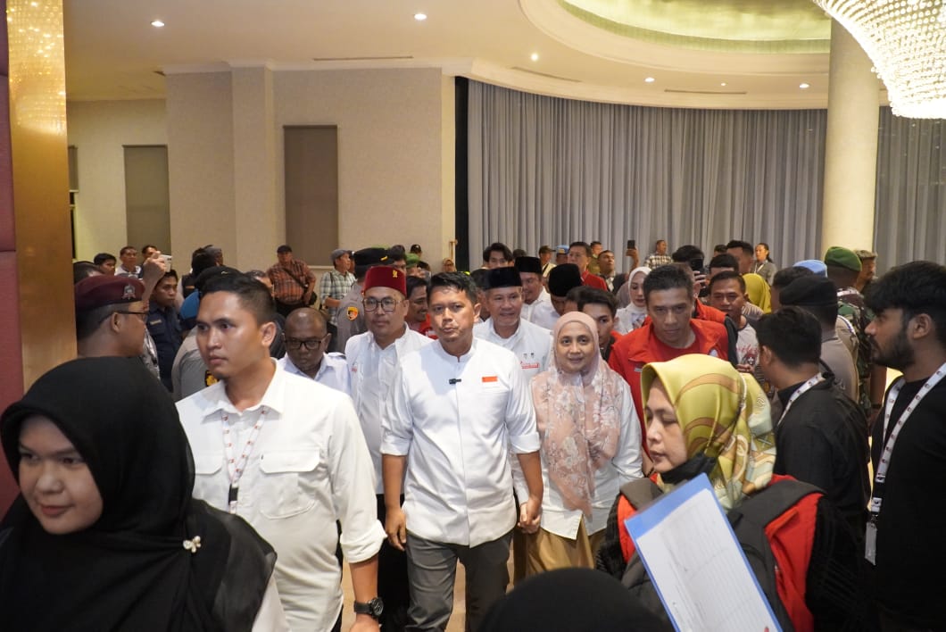 Kehadiran Istri Jadi Kekuatan Paslion Ridha-Rani Hadapi Debat Putaran Kedua