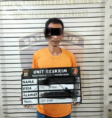 Polsek Medan Tembung Ringkus Pembakar Br Gurusinga