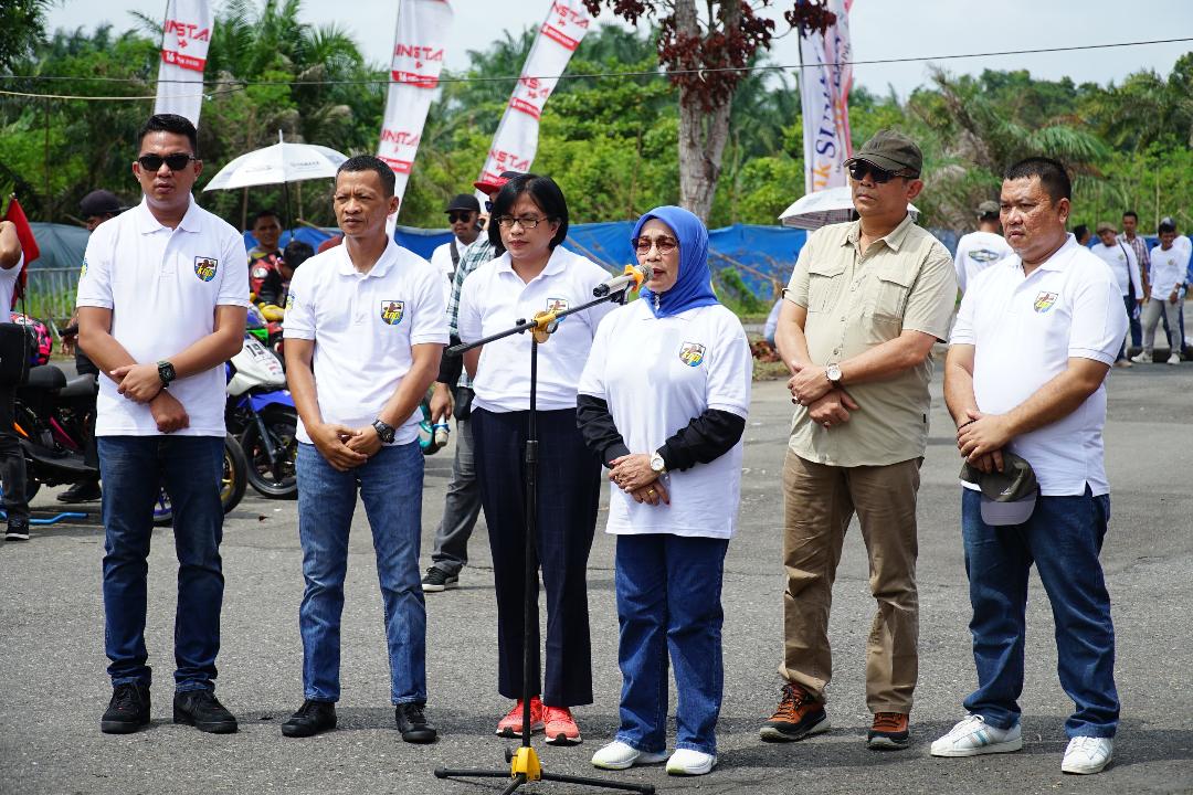 Plt Bupati Buka Kejuaraan Road Race Piala Ketua KNPI Labuhanbatu
