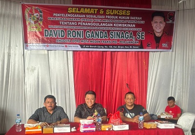 David Roni G Sinaga Harap Pendataan Warga Miskin Tepat Sasaran