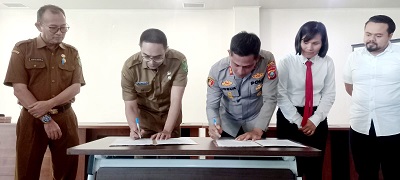 RSUD H Bachtiar Djafar MoU Dengan Polres Belawan