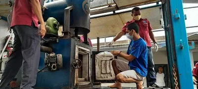 BNN Sumut Musnahkan 1 Kg Sabu-sabu Asal Aceh