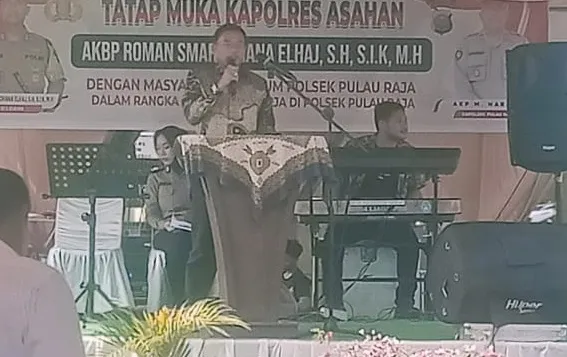 Anggota DPRD Sumut H Santoso SH M.Hum Harapkan Kapolres Terus Bersinergis Dengan Pemkab Asahan