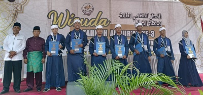 Ratusan Santri Ponpes Ulumul Qur'an Medan Diwisuda