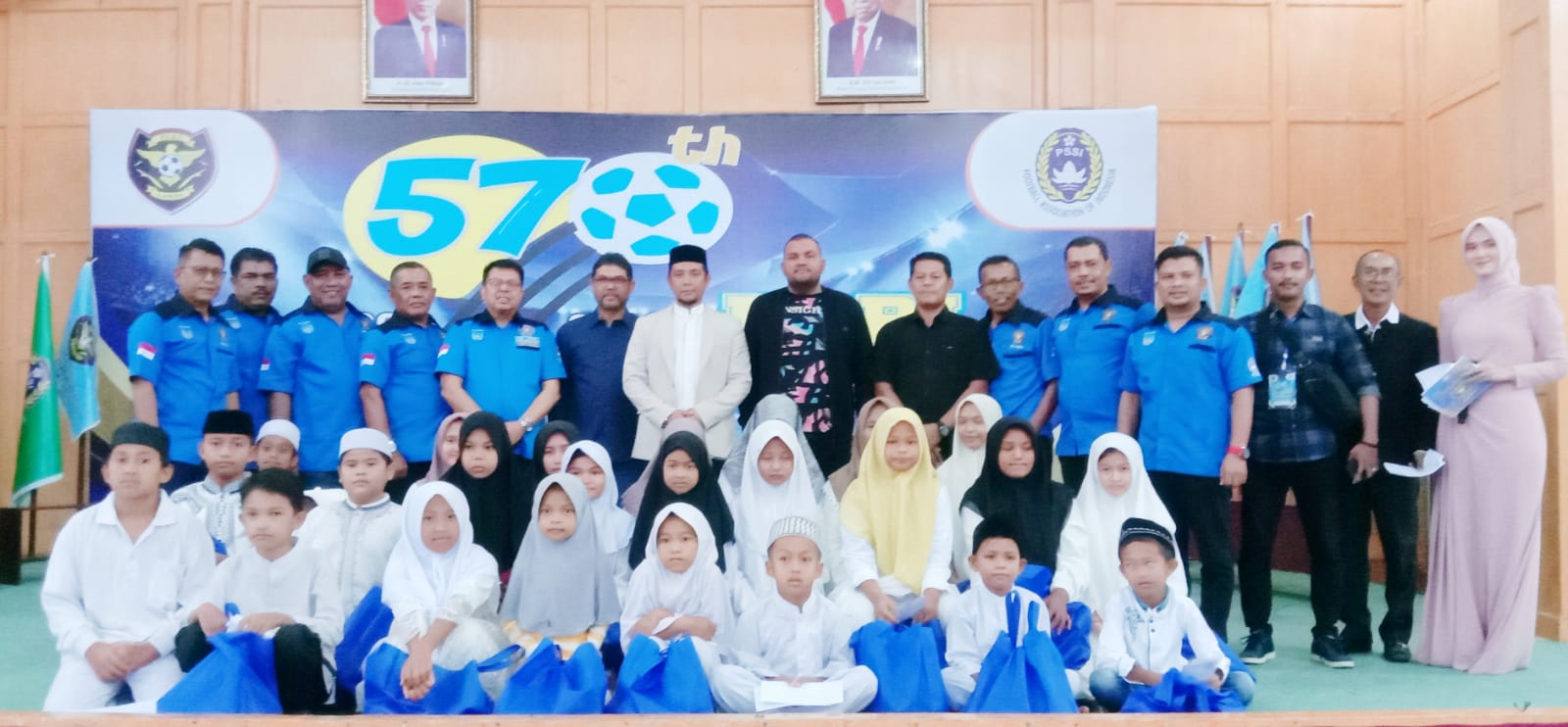 Santuni Anak Yatim Warnai Raker Dan HUT PSBL