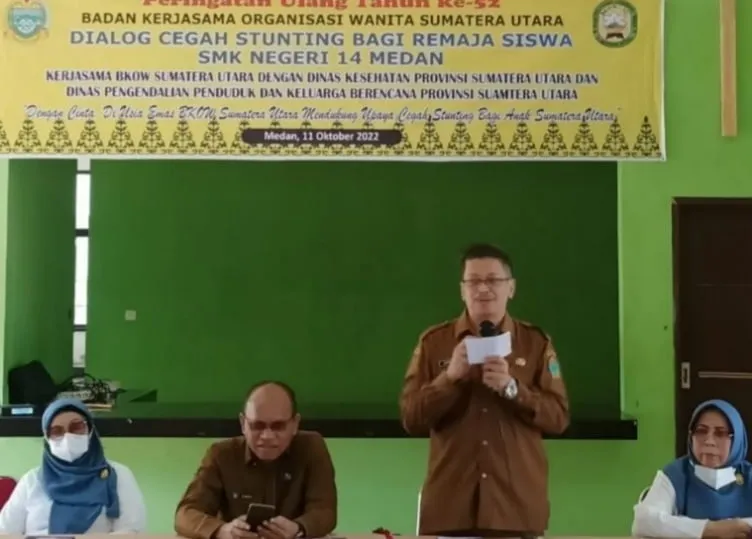 SMKN 14 Medan Didaulat Sekolah Siaga Kependudukan