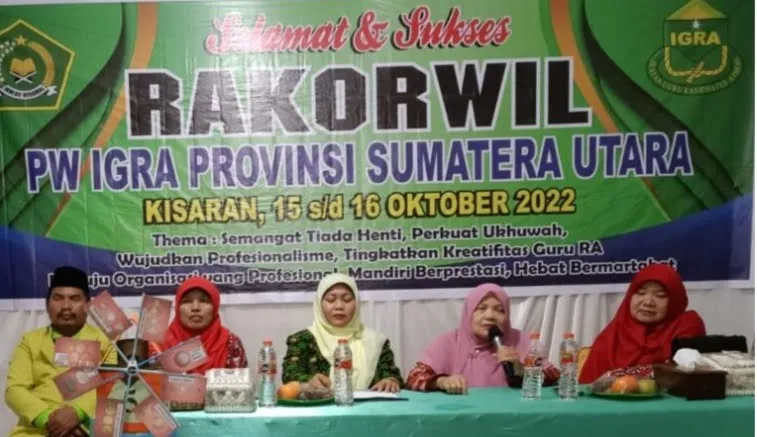 IGRA Sumut Gelar Rakorwil Dan Lomba Untuk Guru RA