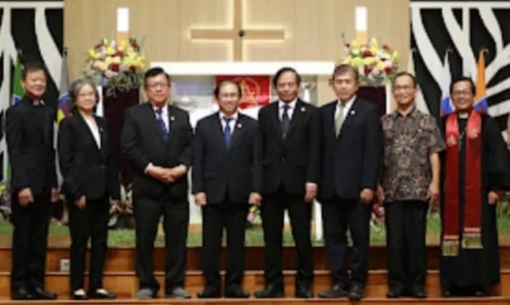 Dilantik, Pengurus Yayasan Pendidikan Tinggi Kristen Krida Wacana 2022-2026