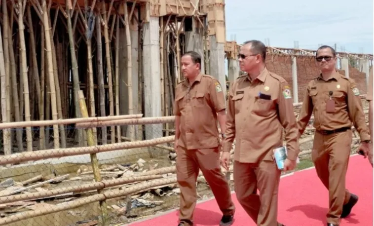 Sekda Pidie Sidak Venue Pora Di Blang Paseh