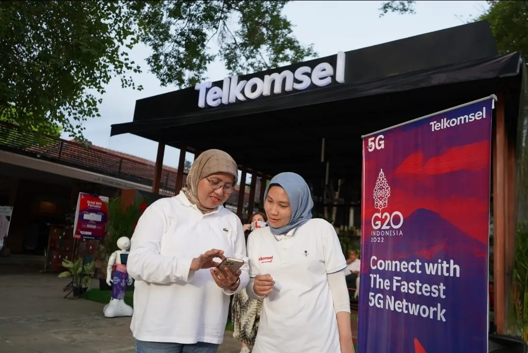 Telkomsel Hadirkan Pemanfaatan 5G di Puncak KTT G20