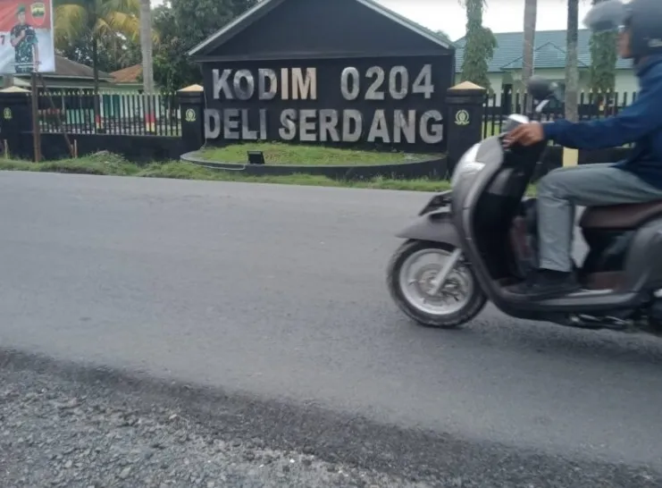 Anggota DPRD Sumut H Akhiruddin LC Apresiasi Perawatan Jalan Di Deli Serdang