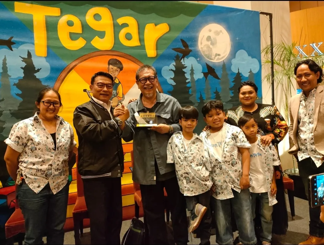 Nonton Film Tegar, Moeldoko Diapresiasi Tokoh Perfilman Nasional