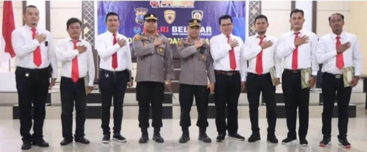 6 Personel Satnarkoba Polres Sergai Terima Reward