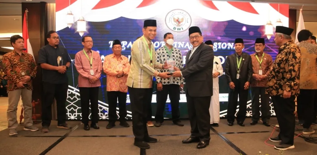 Buka Rakornas BWI, Wamenag Pesan Pentingnya Pemerataan Ekosistem Wakaf Berbasis KUA