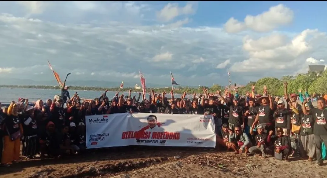 Ribuan Warga Pangandaran Dukung Moeldoko Maju Pilpres 2024