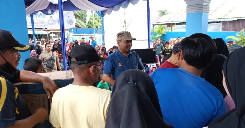 Sekretaris Gerindra Sumut Hadiri Jalan Sehat STKIP Budidaya Binjai
