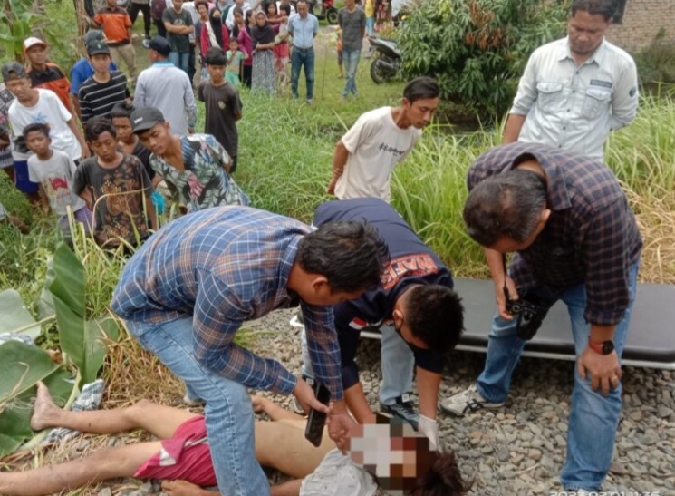Pengantar Air Isi Ulang Tewas Ditabrak Kereta Api Di Percut Seituan