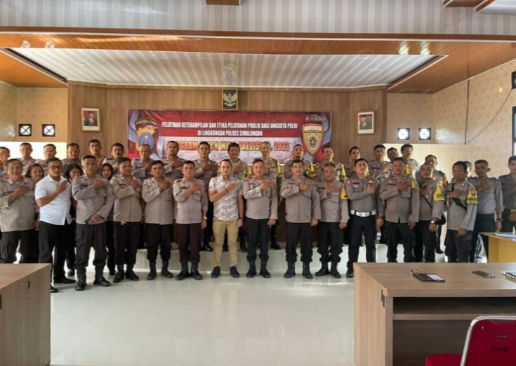 Polres Simalungun Gelar Pelatihan Membuat Konten Medsos