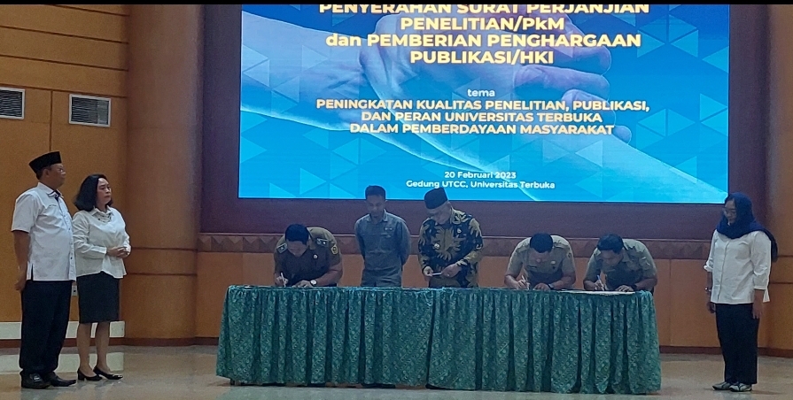 UT Tingkatkan Anggaran Penelitian dan Pengabdian Masyarakat