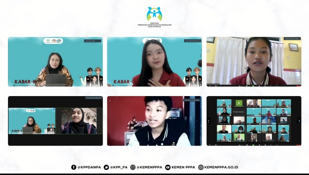 Forum Anak Curhat kepada Menteri PPPA: Perkawinan Anak Meresahkan
